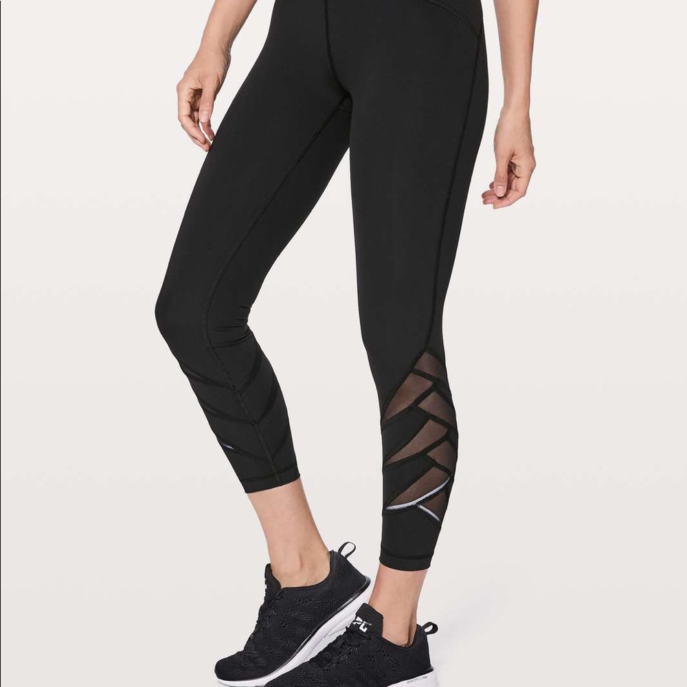 Size 4 Lululemon Motionful 7/8 Tight